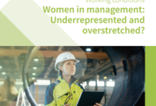 Women in management: underrepresented and overstretched?