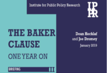 THE BAKER CLAUSE : ONE YEAR ON SECTOR RESPONSE